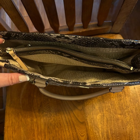 Kate Spade Snakeskin Print Shoulder Bag Purse NWOT - Picture 9 of 13